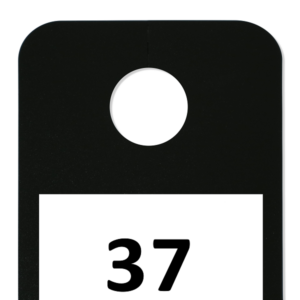Standard Mirror Hangers Numbered